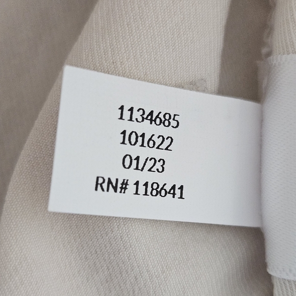 LIVI by Lane Bryant Women's Jacket Full Zip Pockets Lightweight Cream/Ivory 4X - Picture 10 of 10